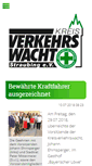 Mobile Screenshot of kreisverkehrswacht-straubing.de